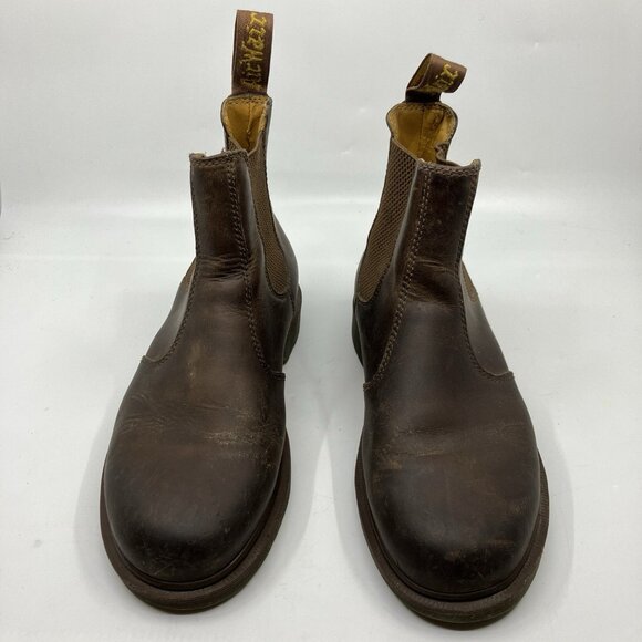 Dr. Martens 2976 Chelsea Boots Men's 7/Ladies 8 Brown Leather Outdoor Gorpcore - Picture 5 of 11